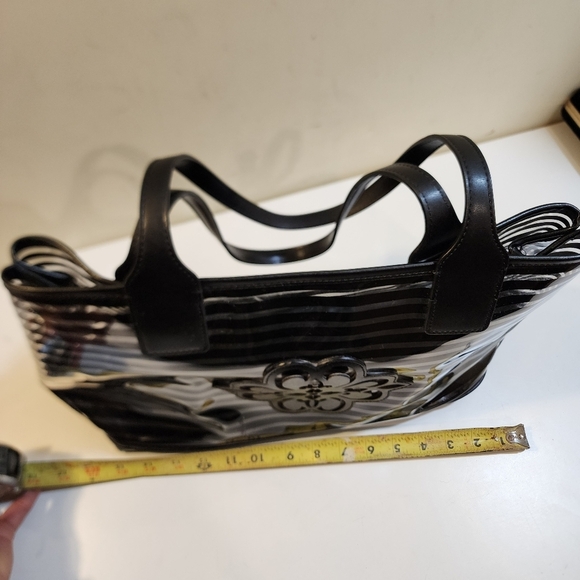 Nanette Lepore Black transparent Rubber tote - Picture 8 of 12